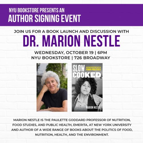 slow cooked marion nestle